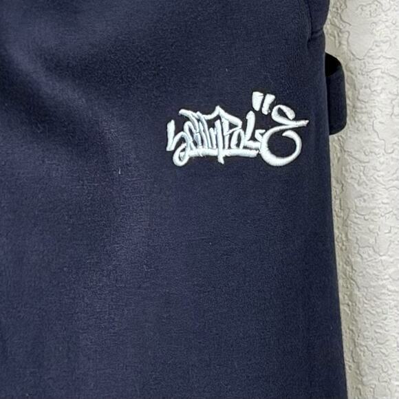 Vtg Southpole Men’s Y2K Tracksuit Hoodie Sweatpants Set Baggy BBoy Blue Size L - Picture 11 of 11